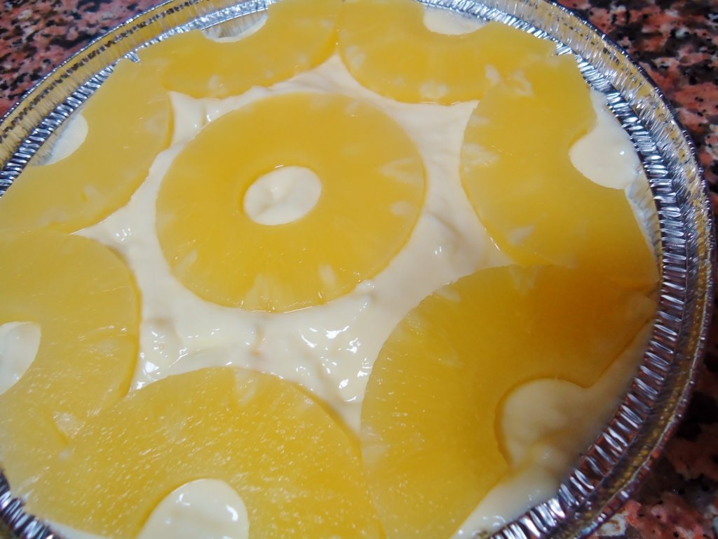 Tarta de ananas