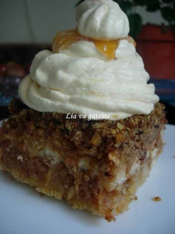 Prajitura fina cu mere