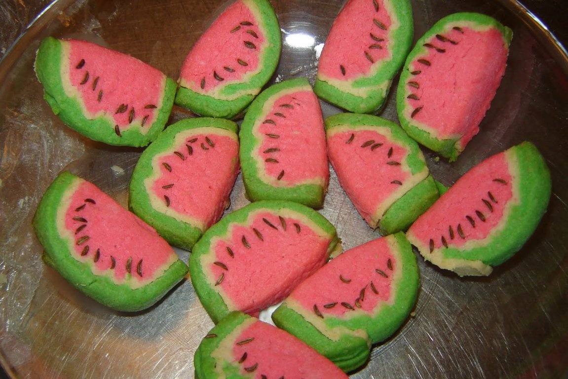 Felii de pepene fursecuri