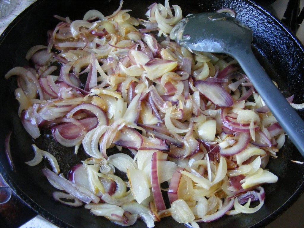 Placinta de cartofi si ceapa