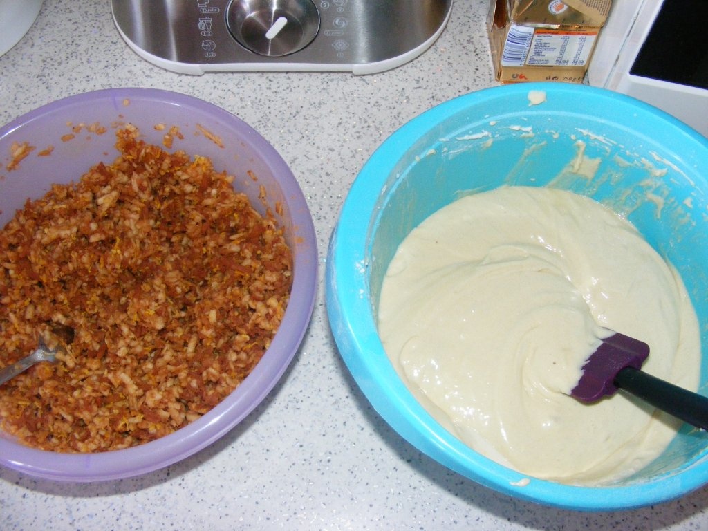 Prajitura cu mere si gutui