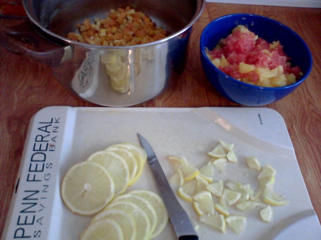 Dulceata de portocale, grape-fruit si lamaie