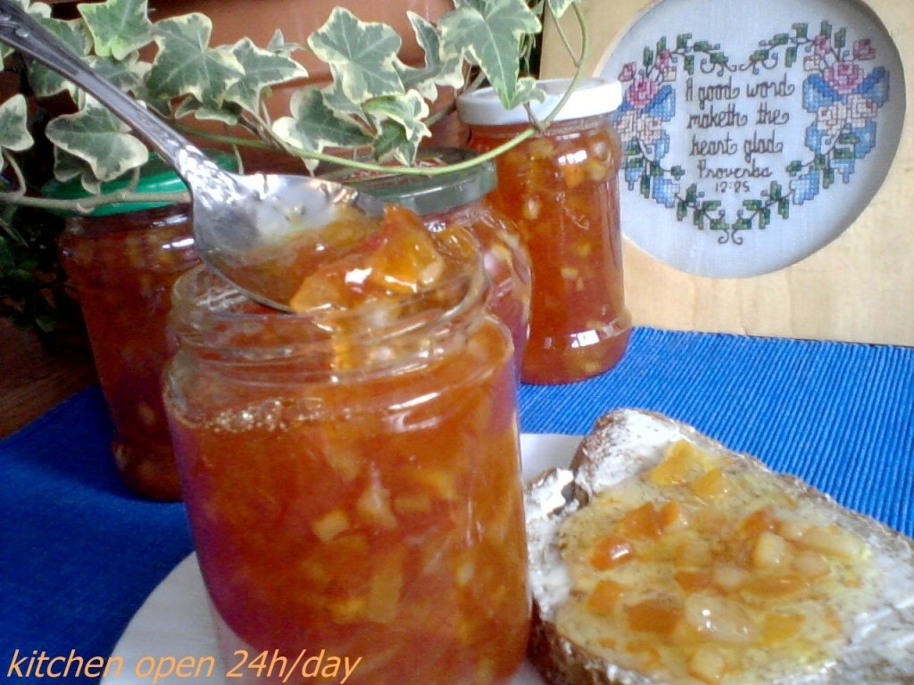 Dulceata de portocale, grape-fruit si lamaie