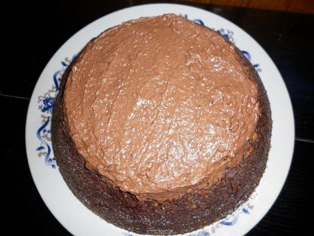 Prajitura cu alune, nuci si cacao