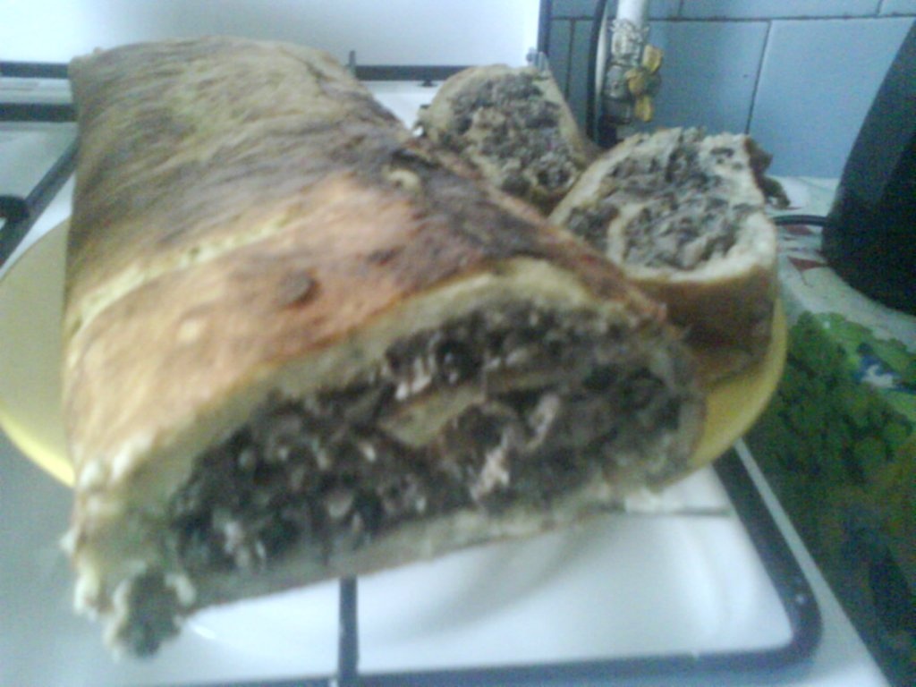 Rulada cu ghebe (sau bureti de padure)