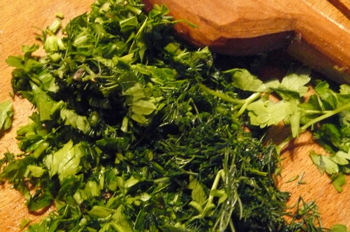 Supă de legume cu ochiuri