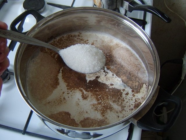 Fidea de orez cu lapte