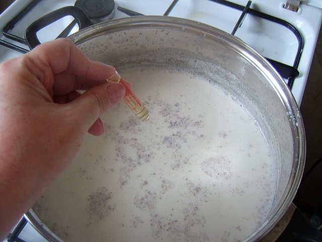 Fidea de orez cu lapte