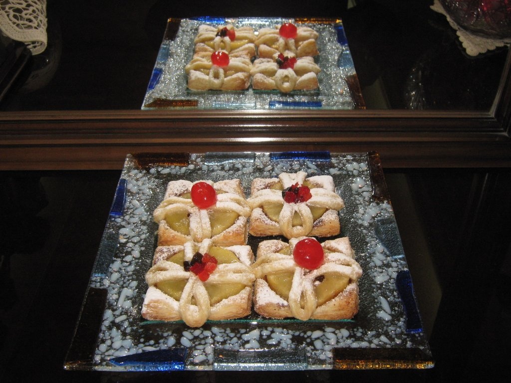 Flori de foietaj cu mere