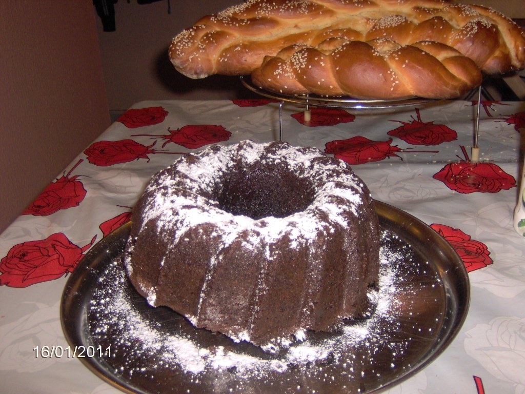 Chec rotund cu cacao