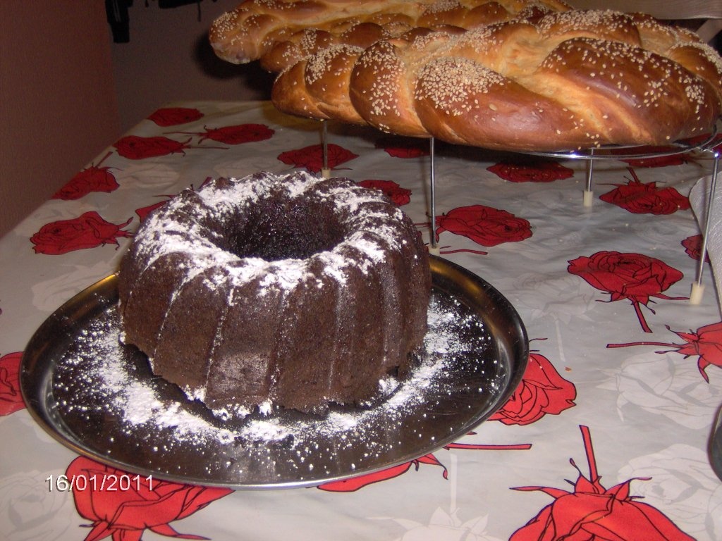 Chec rotund cu cacao