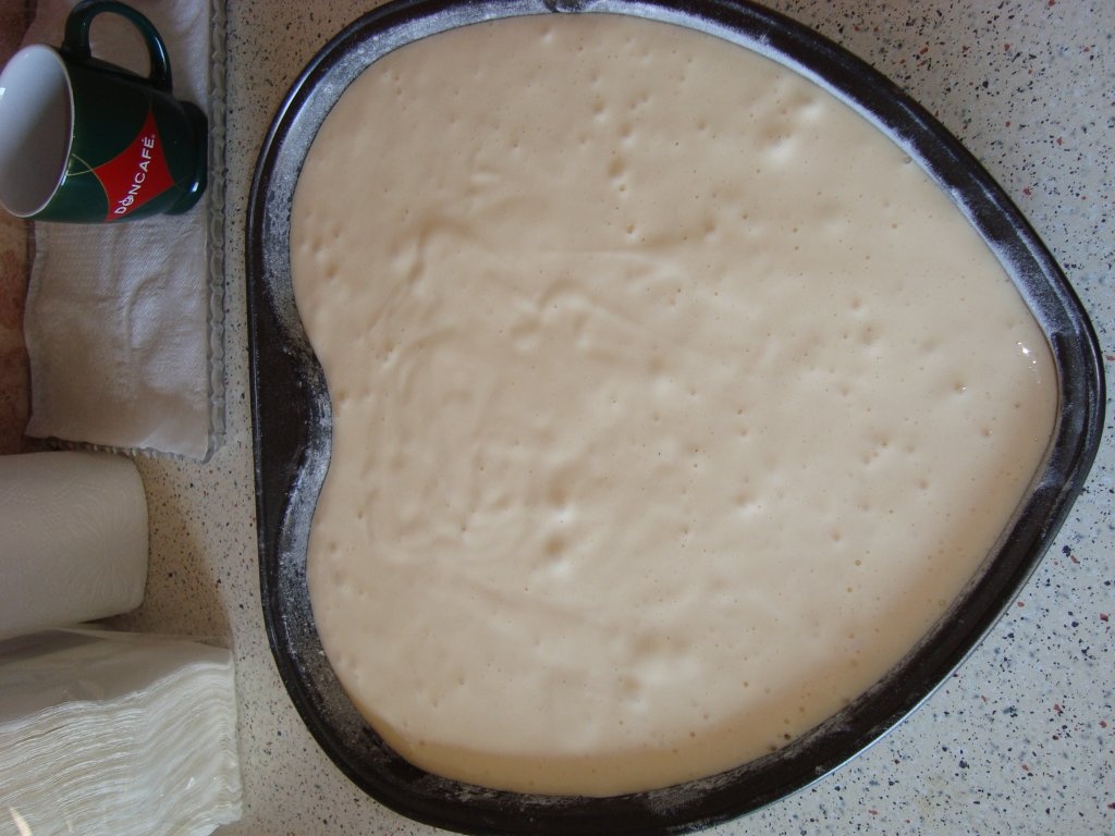 Tort cu fructe de Valentine's Day