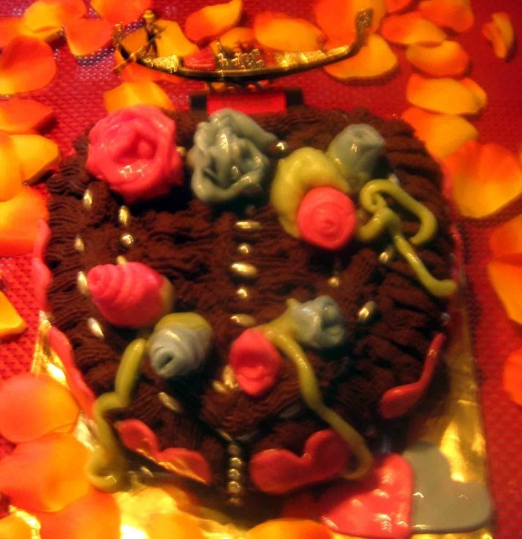 Tort  « Valentine’s Day » cu crema trufe de ciocolata