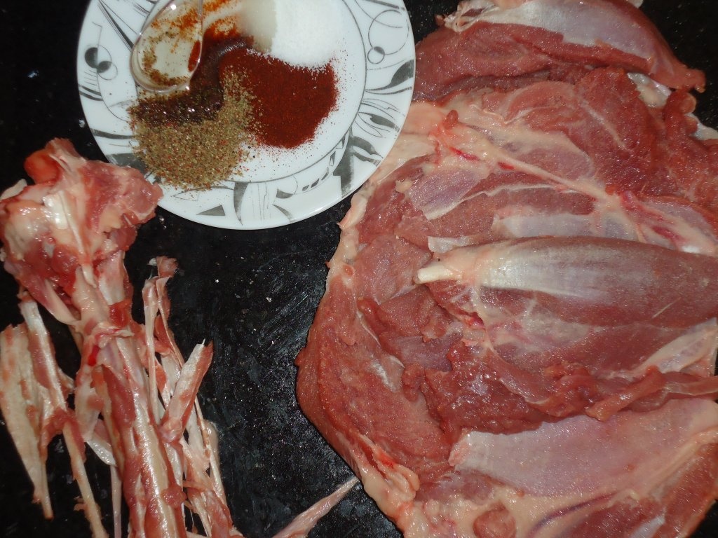 Friptura de curcan pe varza