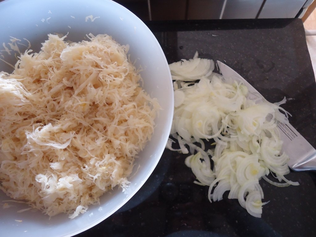 Friptura de curcan pe varza