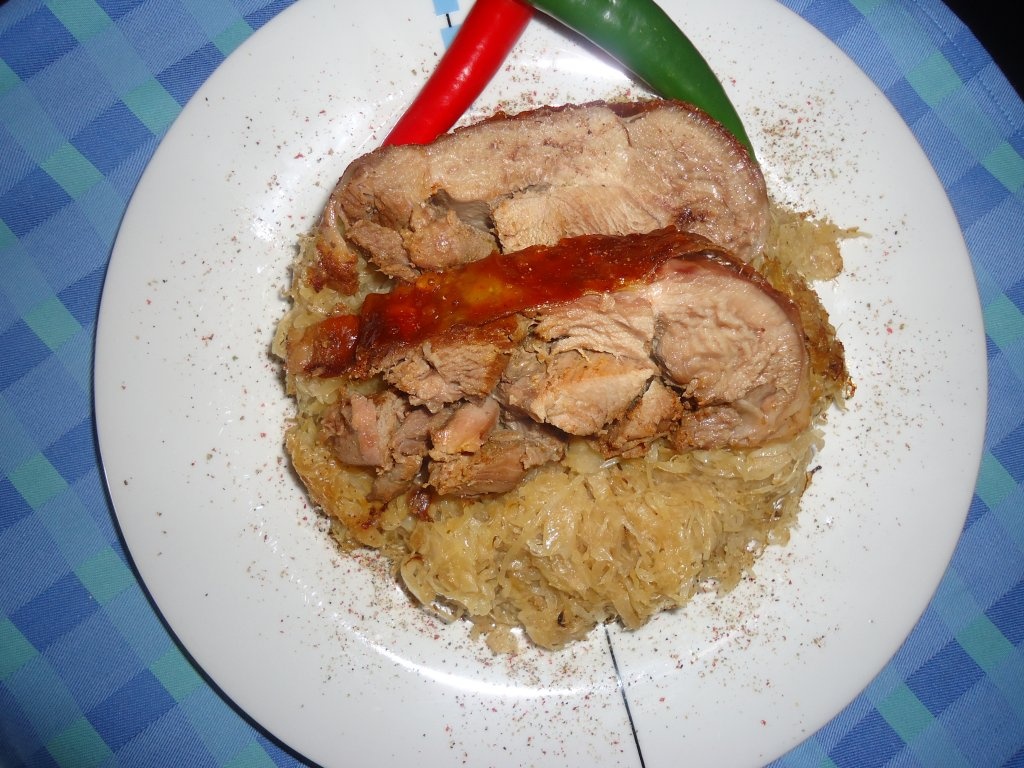 Friptura de curcan pe varza