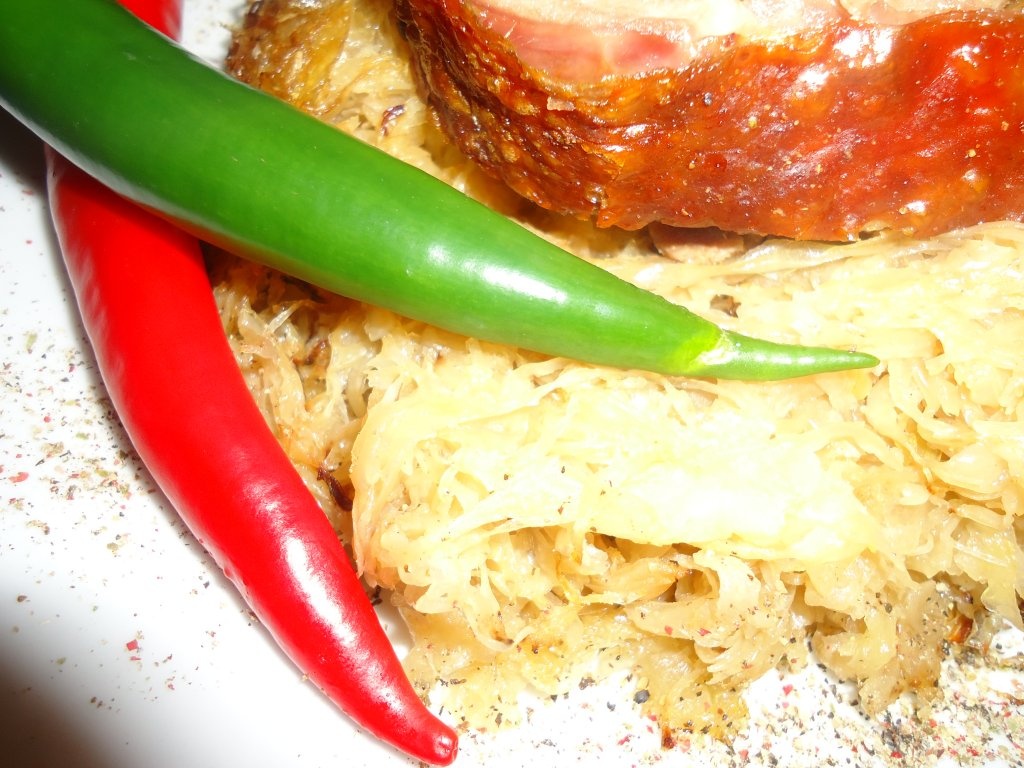 Friptura de curcan pe varza