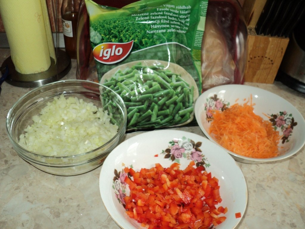 Mancare de fasole verde