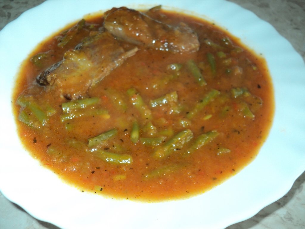 Mancare de fasole verde