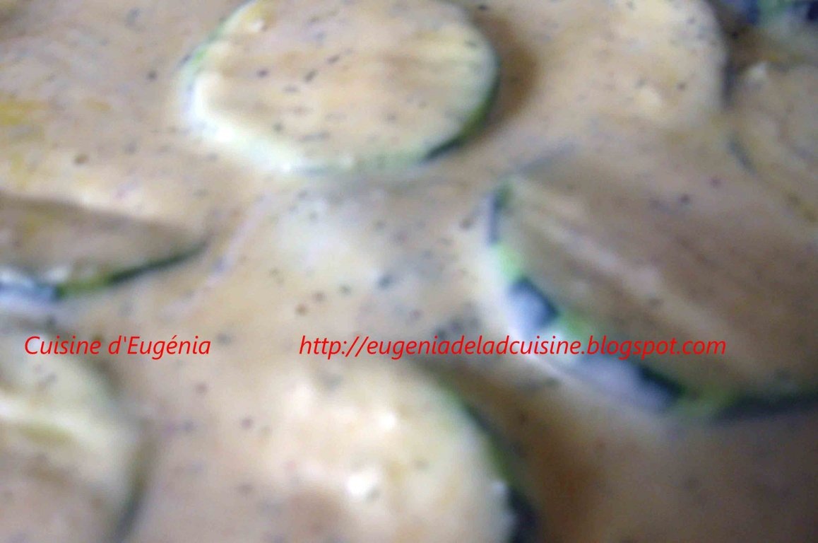 Soufflé de brocoli, conopida si dovlecei