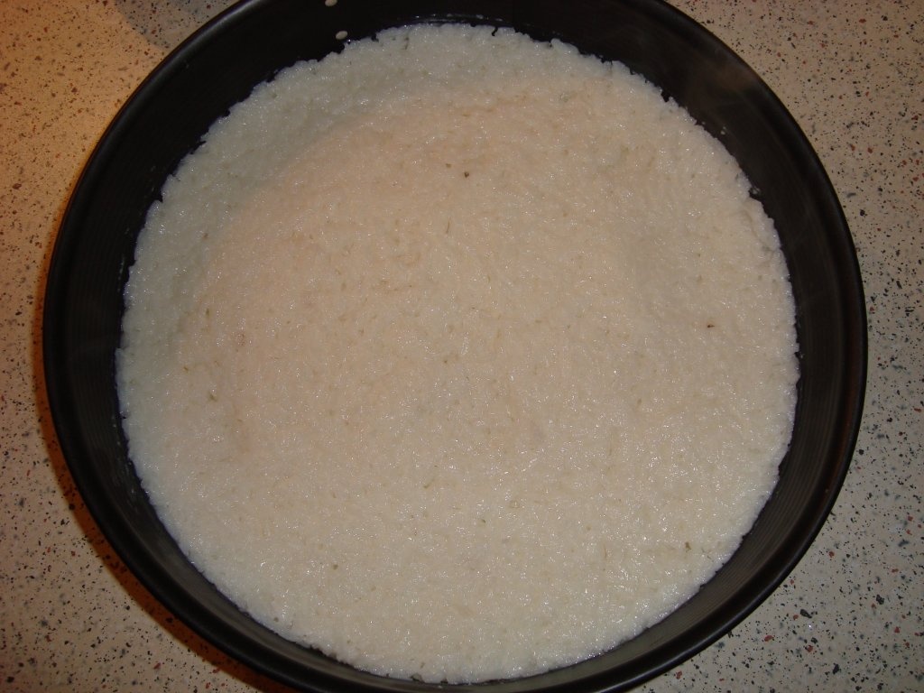 Tort din orez si budinca