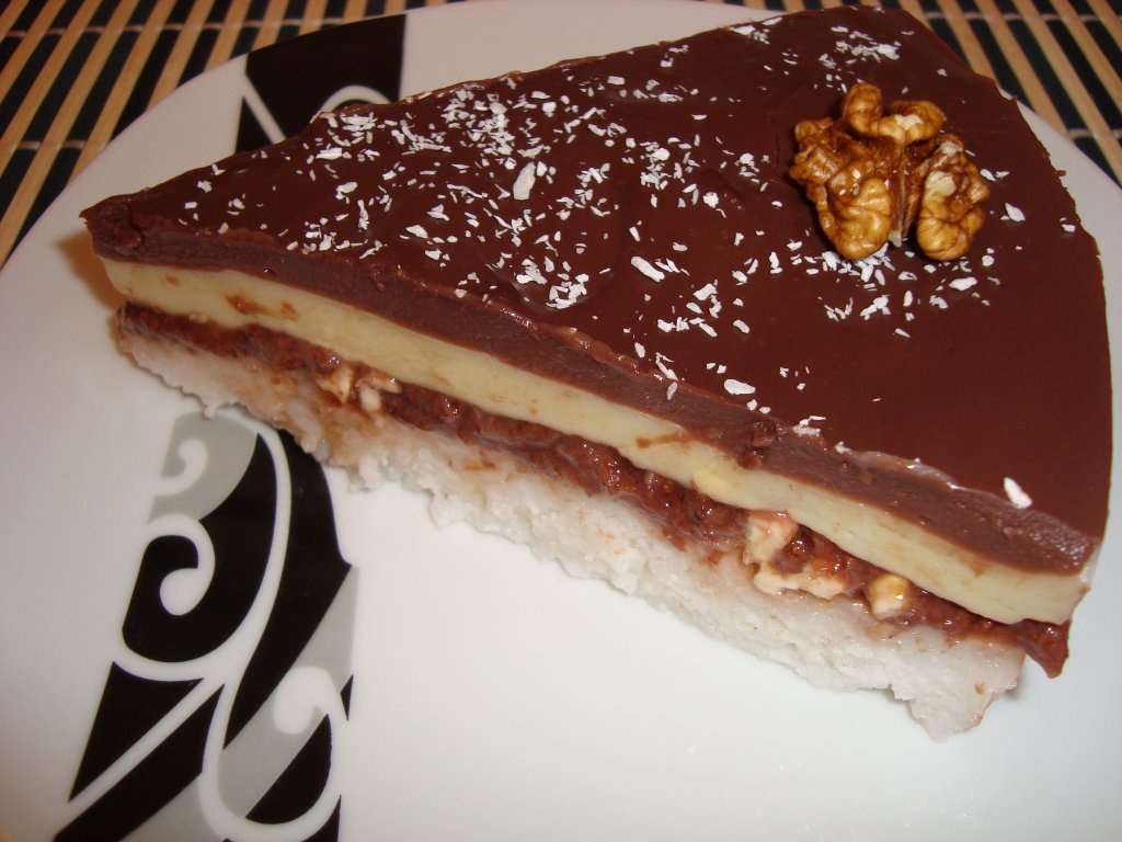 Tort din orez si budinca