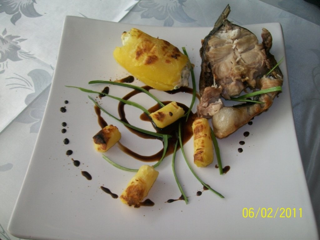 Rondele de fitofag cu cartofi umpluti  gramaj per portie