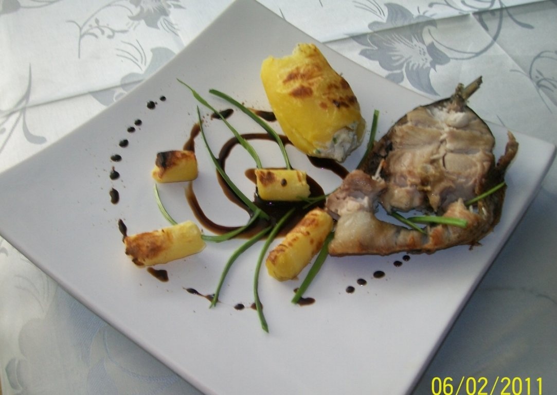 Rondele de fitofag cu cartofi umpluti  gramaj per portie