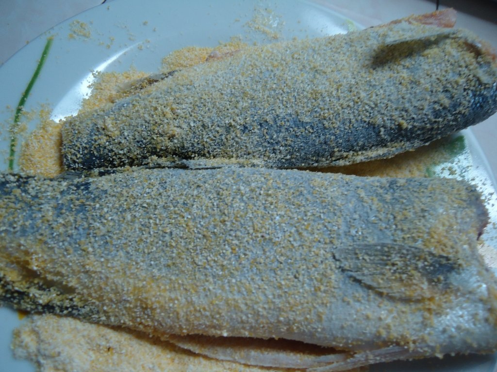 Biban de mare prajit