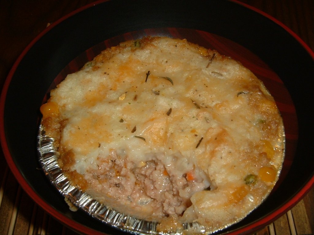 Mini turtite in crusta de cartofi piure