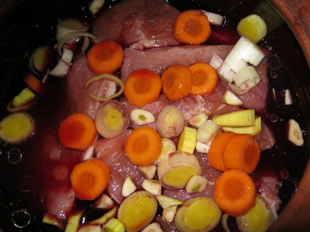 Friptură de porc înăbuşită