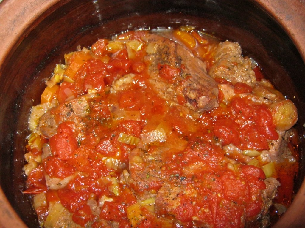 Friptură de porc înăbuşită