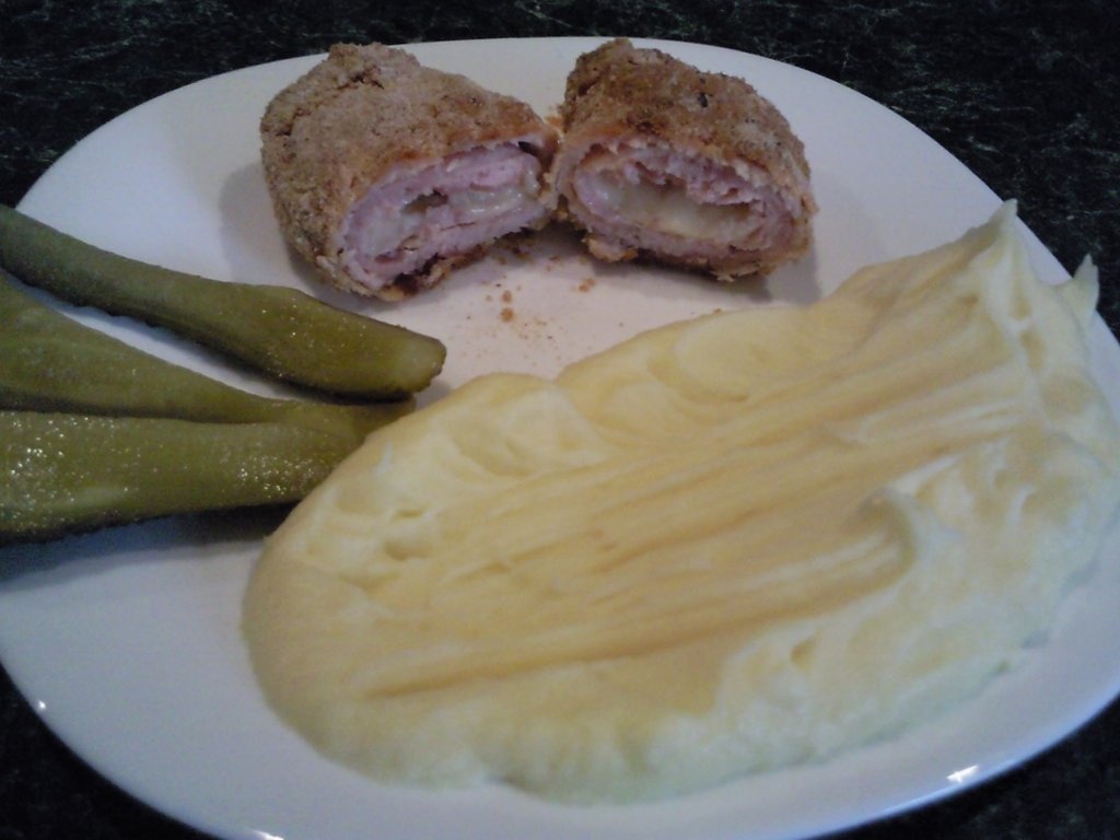 Cordon bleu la cuptor