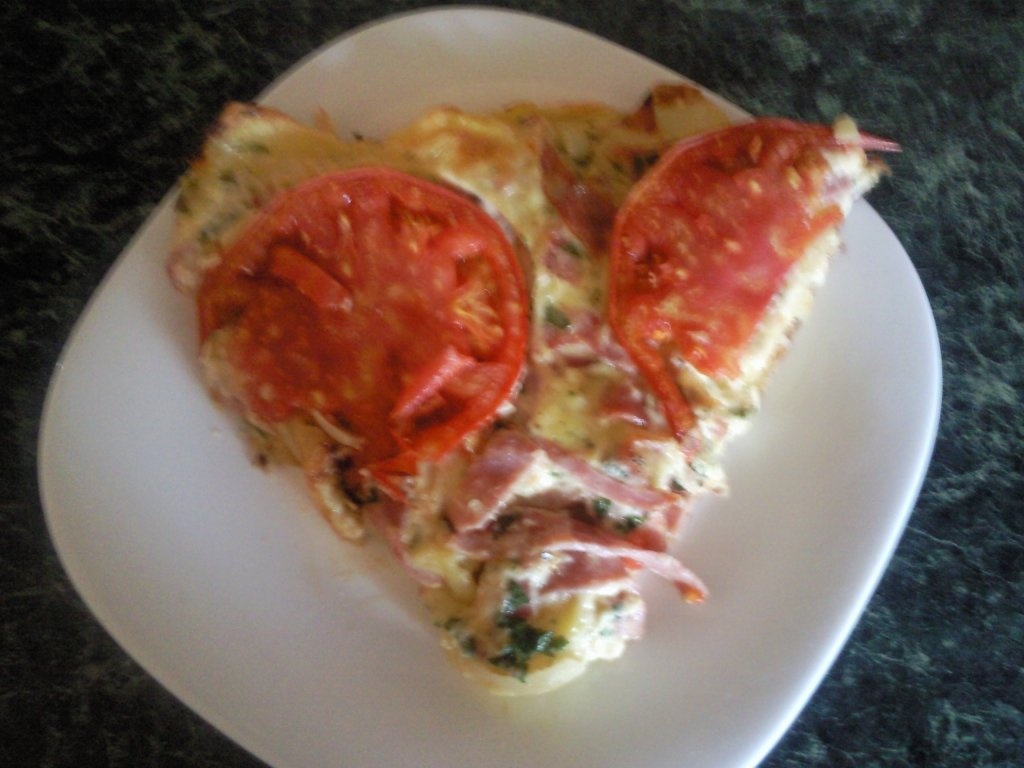 Pizza din aluat de cartofi