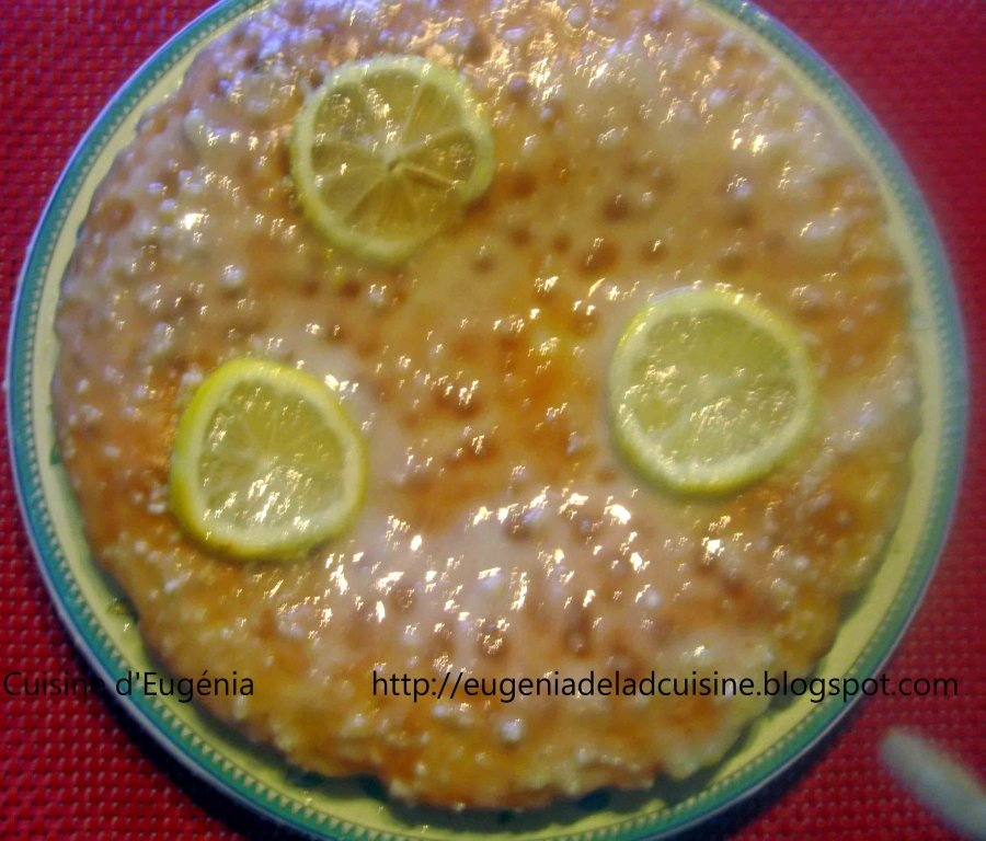 Prajitura à la française cu glazura de lamaie