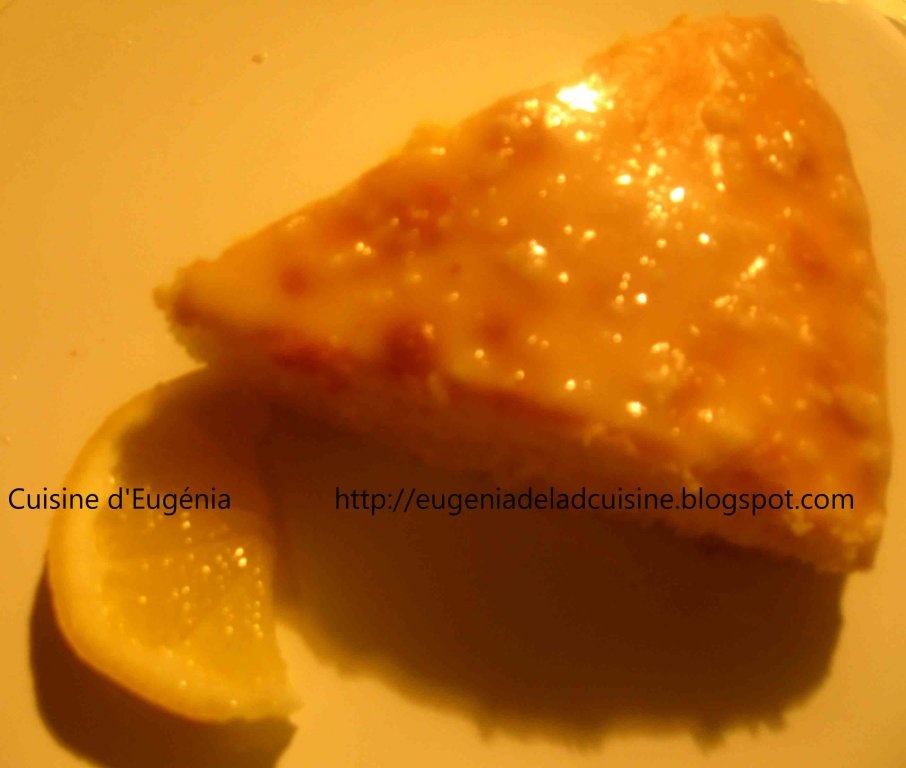 Prajitura à la française cu glazura de lamaie