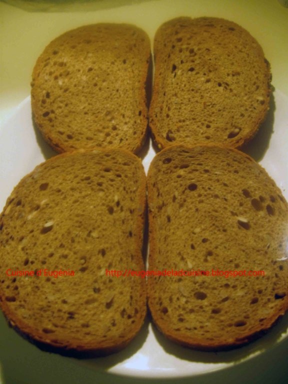 Croque monsieur dietetic