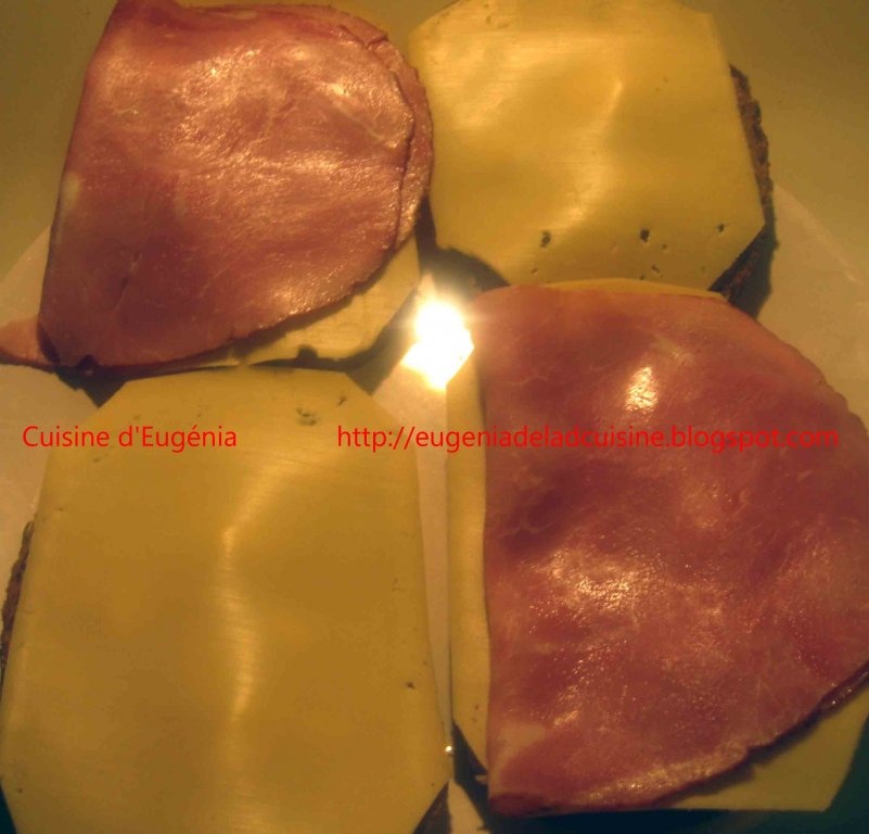 Croque monsieur dietetic