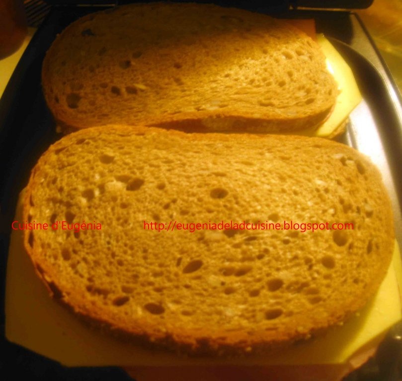 Croque monsieur dietetic