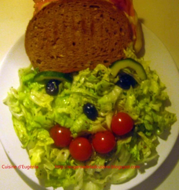 Croque monsieur dietetic