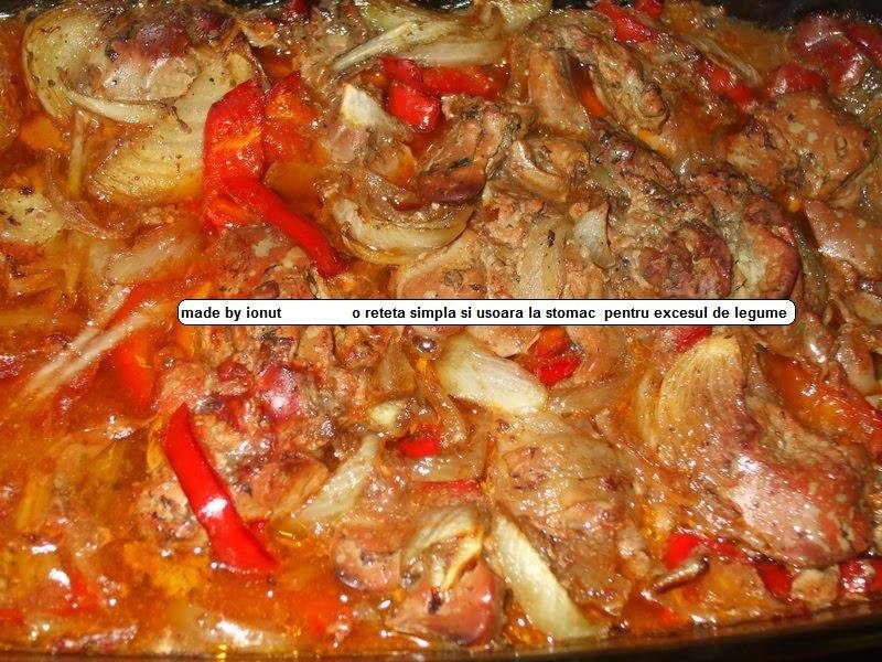 Tocanita cu ficat si plaman de porc