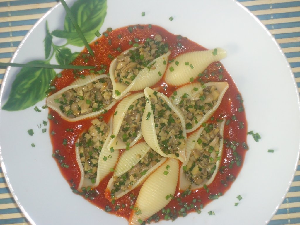 Conchiglioni Funghi