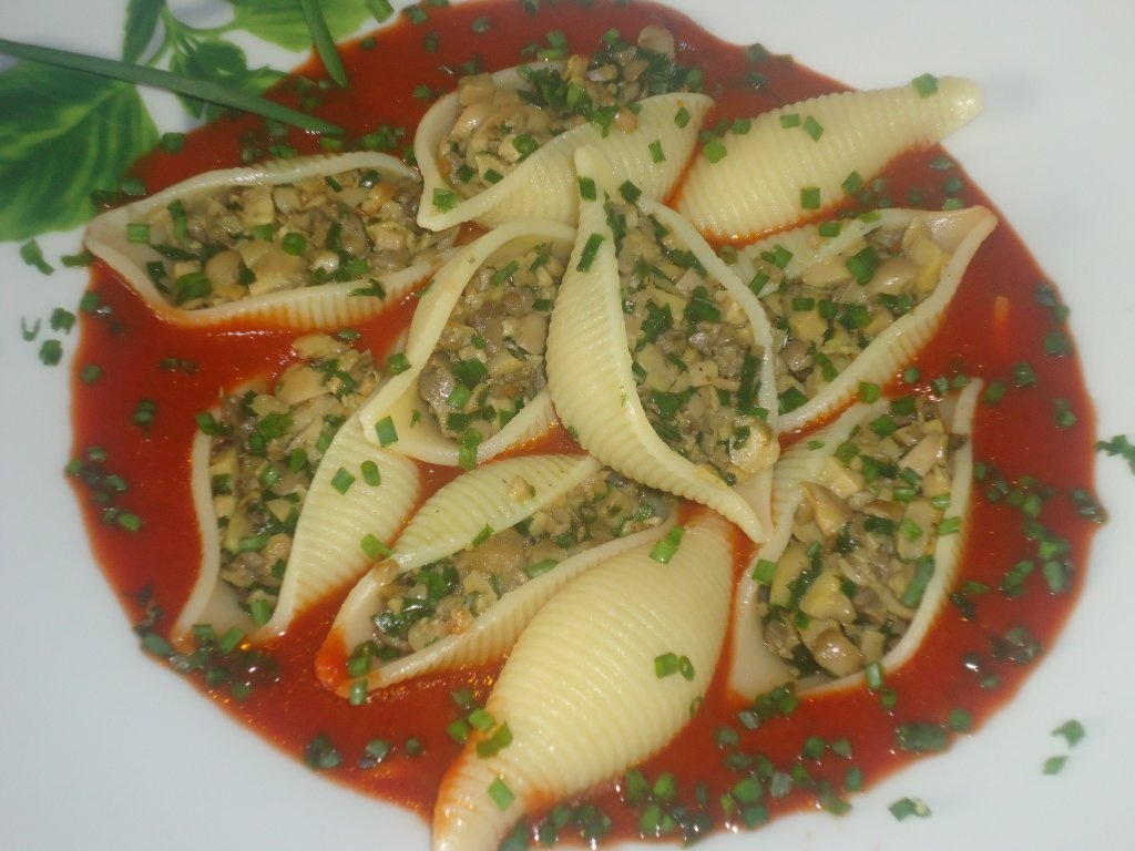 Conchiglioni Funghi
