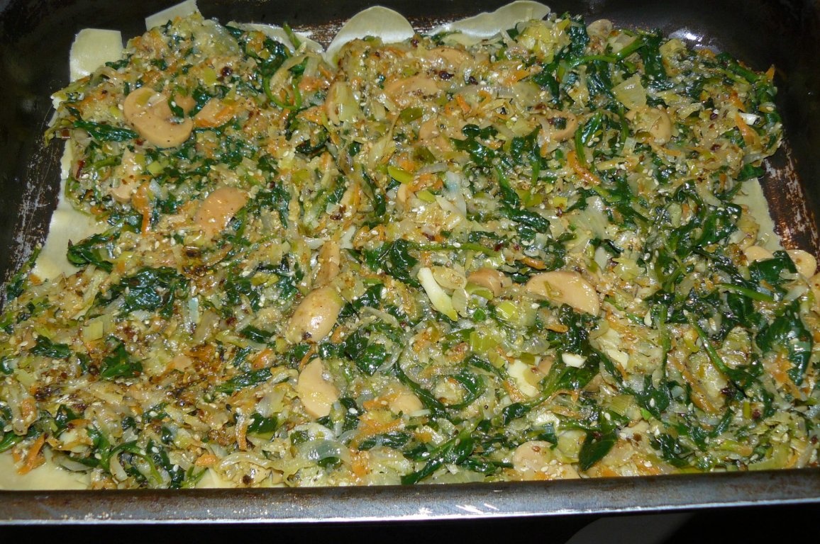 Lasagna cu legume