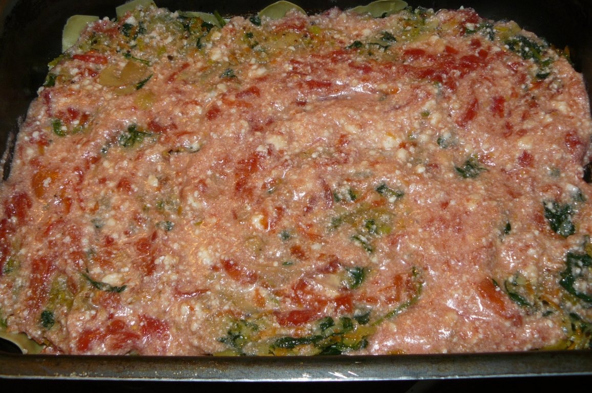 Lasagna cu legume