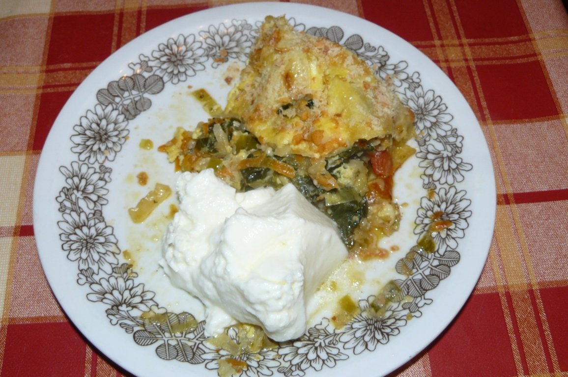 Lasagna cu legume