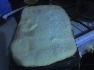 Dobos cu glazura alba