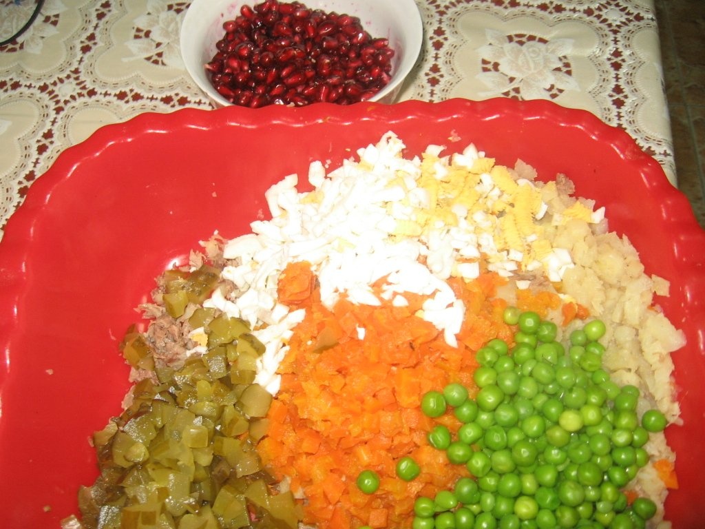 Rodie cu salata boeuf