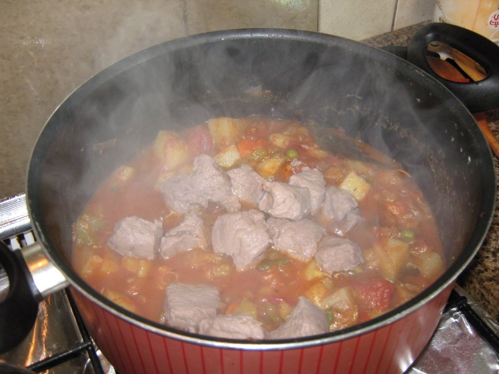 Ghiveci de legume cu carne de vita-“Munazaleh”