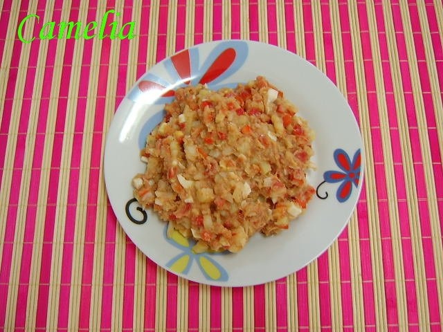 Salata de cartofi fierti si ton